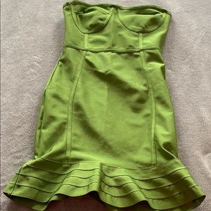 Missguided Frill Hem Bodycon Dress US 4